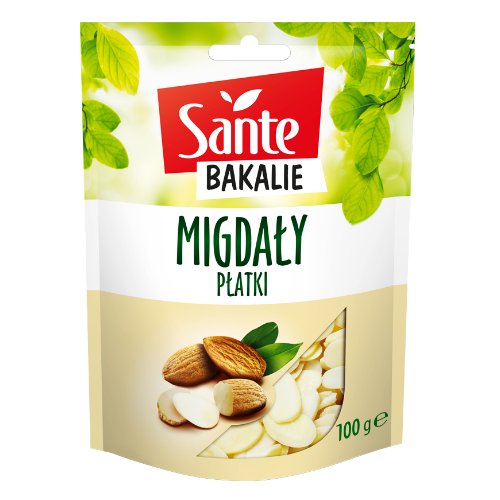 Migdały blanszowane w płatkach 100g