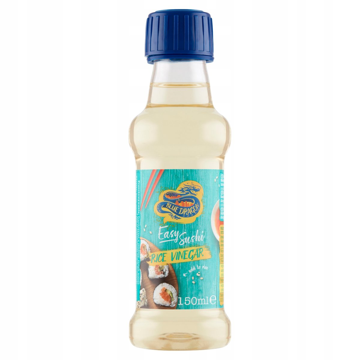 Blue Dragon Ocet ryżowy biały do sushi sosów 150ml