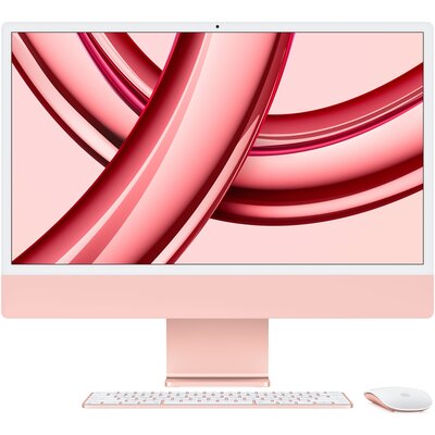Apple iMac 24 M3/8GB/256/MacOS Retina 4,5K Różowy 8R GPU - darmowy odbiór w 22 miastach i bezpłatny zwrot Paczkomatem aż do 15 dni