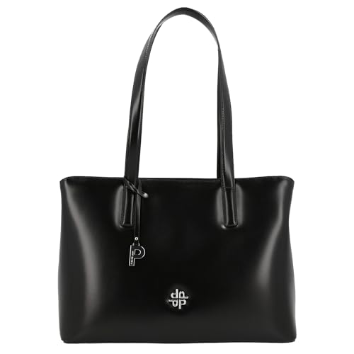 Picard Shopper Black Tie 5519 5519 55194S9001 Shopper Black Tie 5519 ze skóry bydlęcej w kolorze czarnym, 36 x 14 x 26 cm, czarny, 36 x 14 x 26 cm, damskie shopper