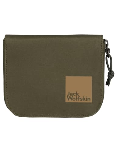 Jack Wolfskin Unisex Konya Wallet portfel z akcesoriami podróżnymi, Island Moss, Island Moss, jeden rozmiar