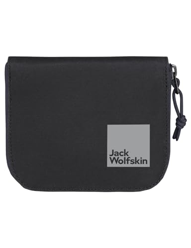 Jack Wolfskin Konya Wallet portfel na akcesoria podróżne, czarny, czarny, jeden rozmiar