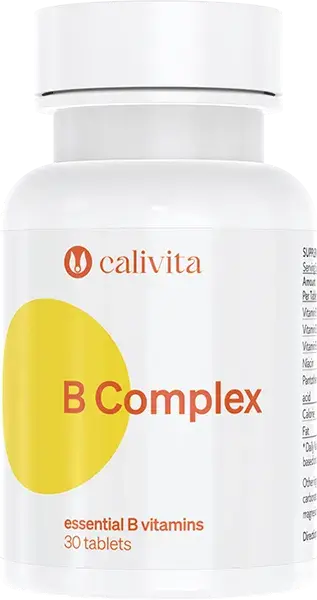 B Complex 30 tabletek, Masa netto: 34,5 g