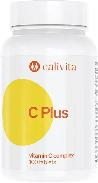 C Plus 100 tabletek - masa netto: 64,5 g