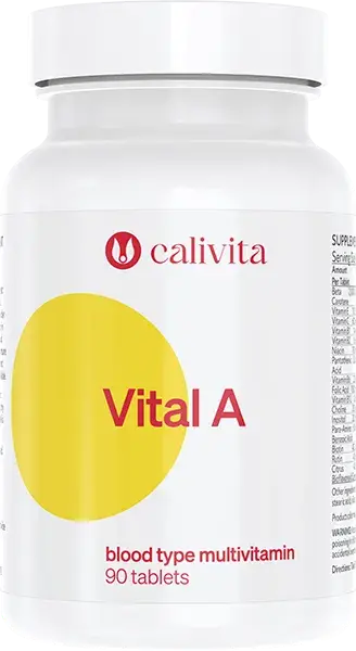 Vital A 90 tabletek - masa netto: 141 g