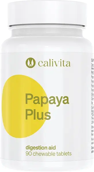 Papaya Plus 90 tabletek - masa netto: 55,9 g