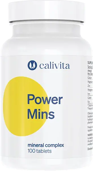 Power Mins 100 tabletek - masa netto: 138 g