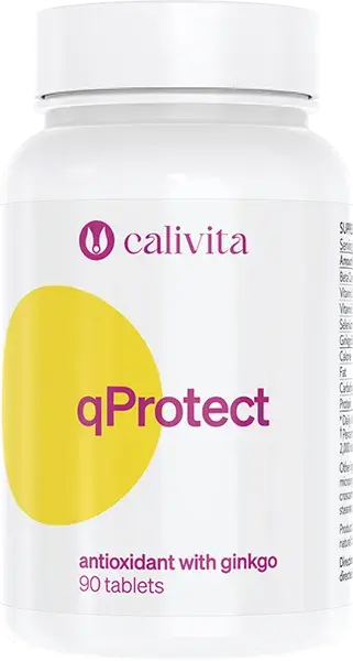 qProtect 90 tabletek - masa netto: 59,4 g
