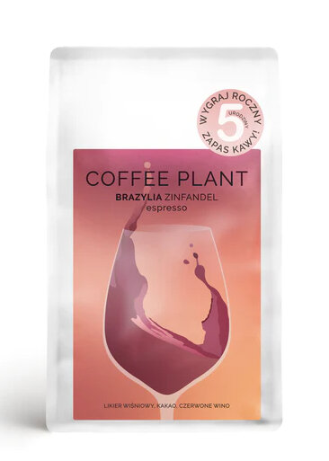 Kawa ziarnista COFFEE PLANT Brazylia Zinfandel Epresso 250 g