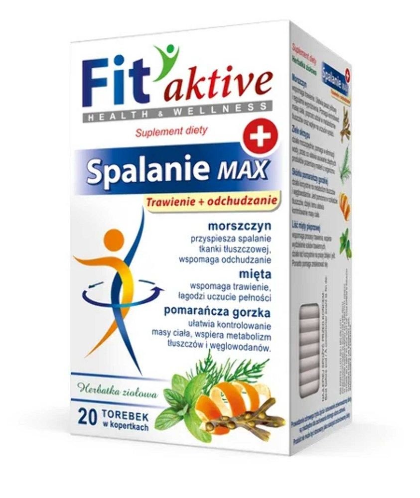 Malwa Tea Fit Active Spalanie Max 20 Kopert 40g