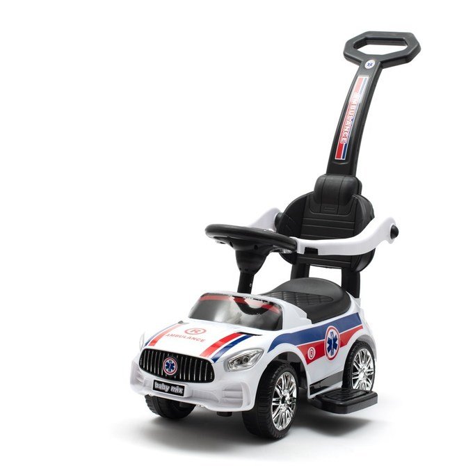 45825 Jeździk Ambulance Biały