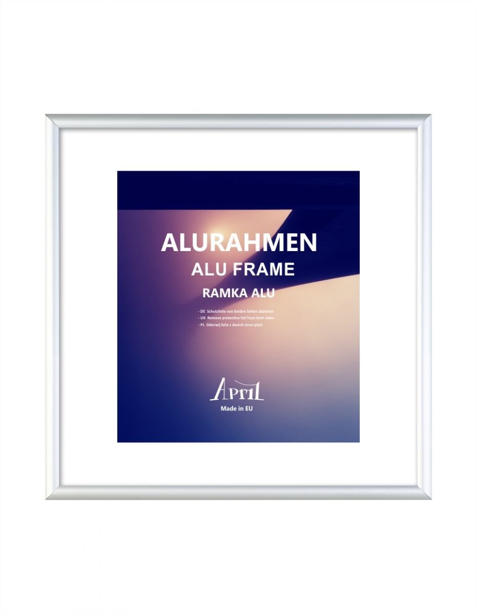 Ramka ALU 20x20 srebrna, matowa (RA20)
