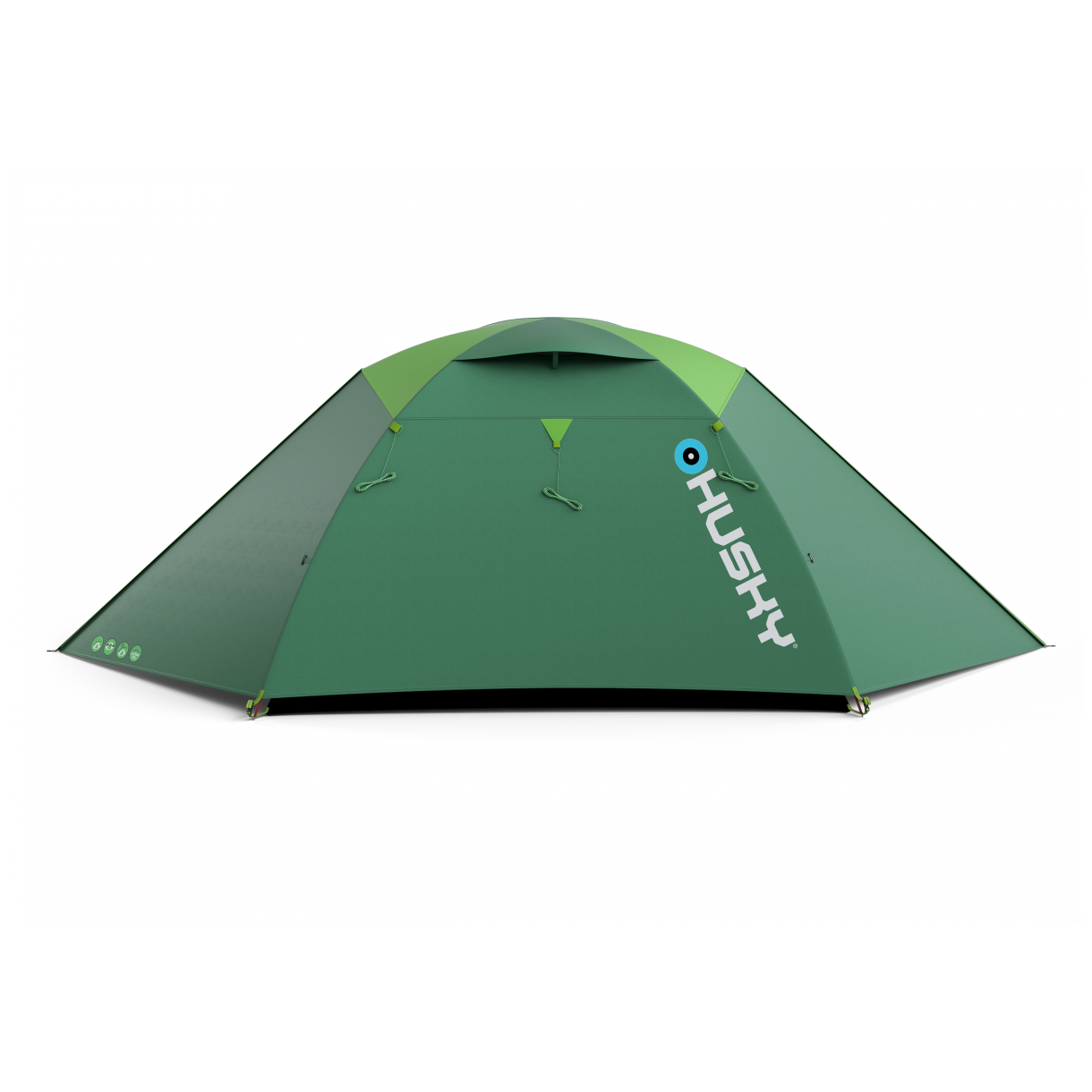 Namiot turystyczny Husky Boyard 4 Plus Kolor: zielony