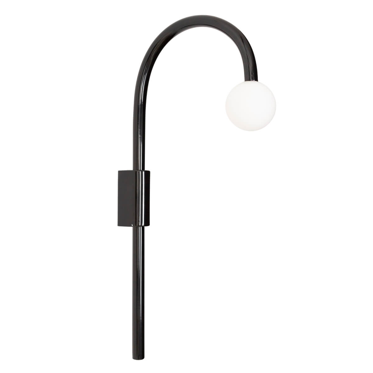 Ścienny kinkiet kula Enigma W0337 Maxlight LED 2W 3000K czarna