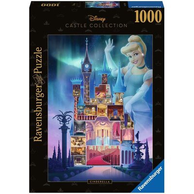 Puzzle 2D, Disney kolekcja Kopciuszek, 1000 el.