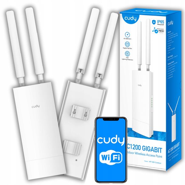 Cudy AP1300 Outdoor (1200Mb/s a/b/g/n/ac)