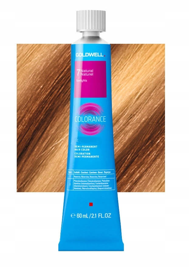 Goldwell Colorance Cover Plus, krem do koloryzacji półtrwałej, bez amoniaku, 7LL, 60ml
