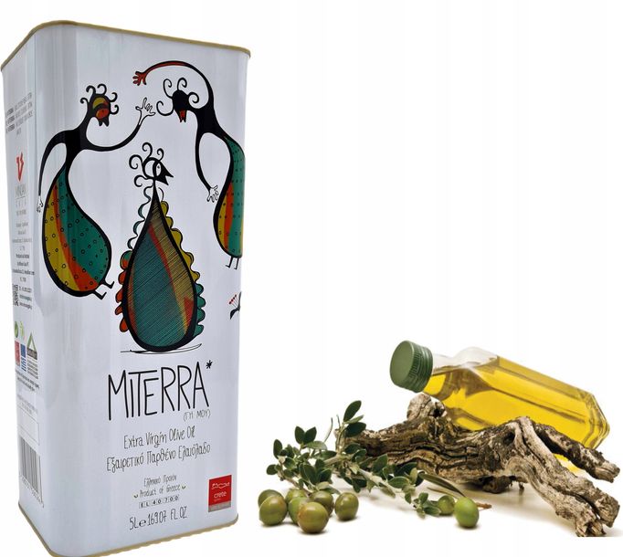 Oliwa Z Oliwek Miterra Grecja Extra Virgin 5l