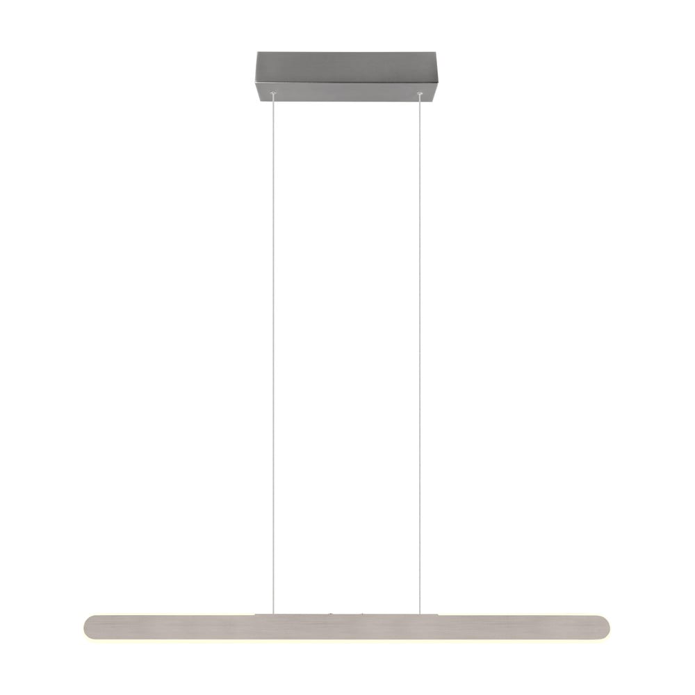Jasnoszara lampa wisząca LED Helios – Trio
