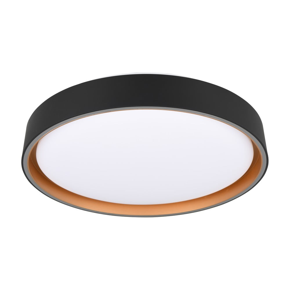 Czarna lampa sufitowa LED ø 40 cm Felis – Trio