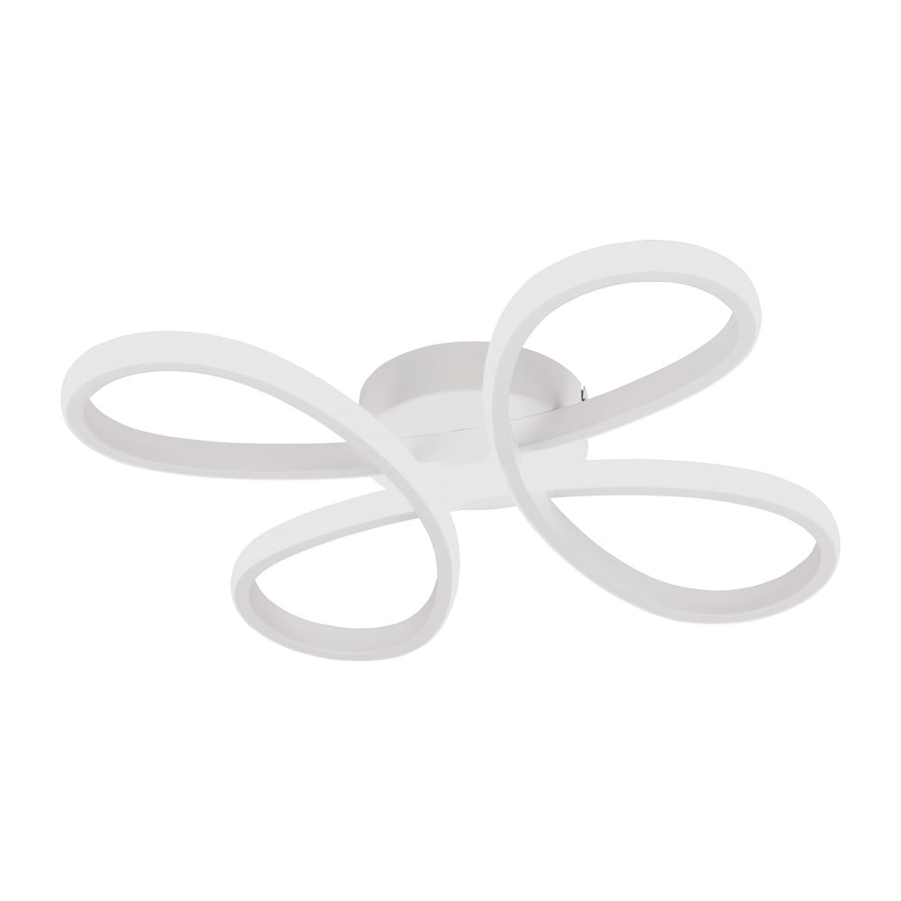 Biała lampa sufitowa LED 40x40 cm Fly – Trio