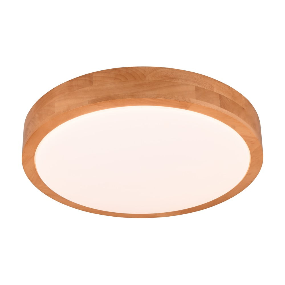 Jasnobrązowa lampa sufitowa LED ø 40 cm Iseo – Trio