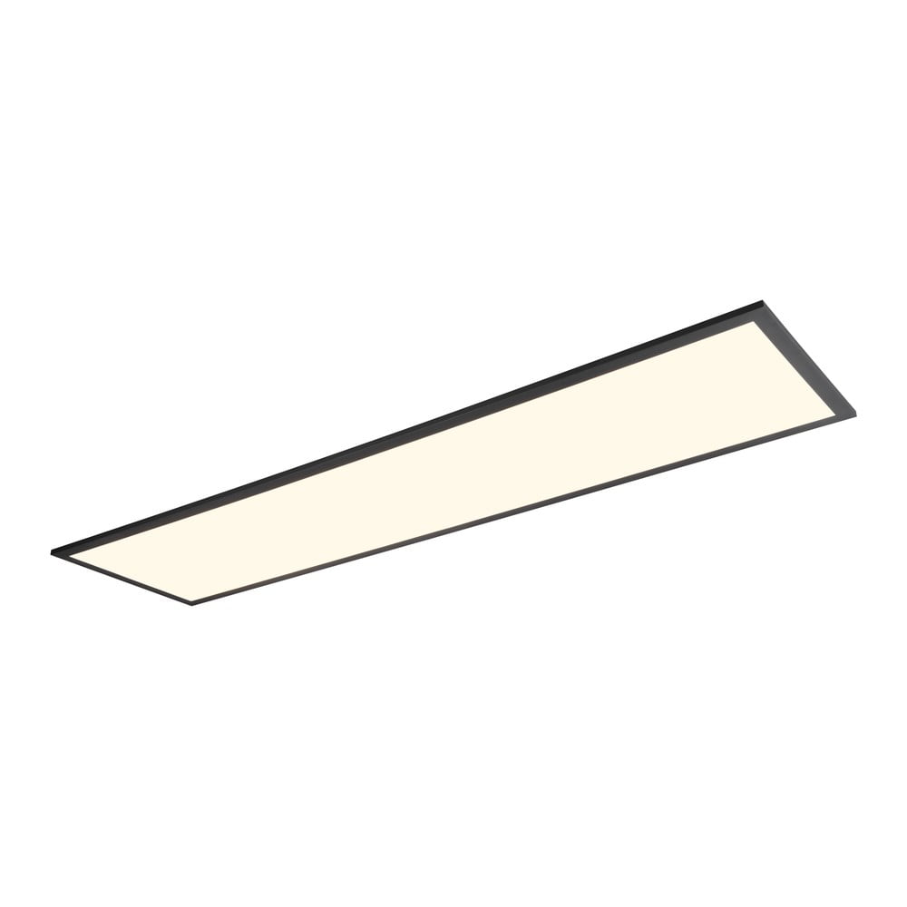 Czarna lampa sufitowa LED 29.5x119.5 cm Beta – Trio