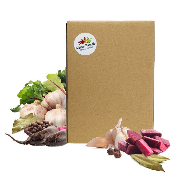 Zakwas Z Buraka Z Czosnkiem I Przyprawami 100% Naturalny, Niepasteryzowany 3L Nfc