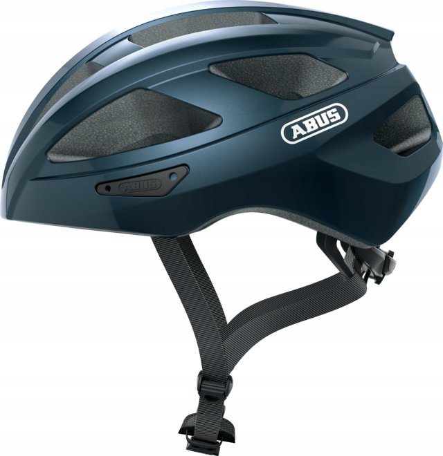 Kask rowerowy szosowy Abus Macator rozmiar L 58-62 cm granatowy 360 gram