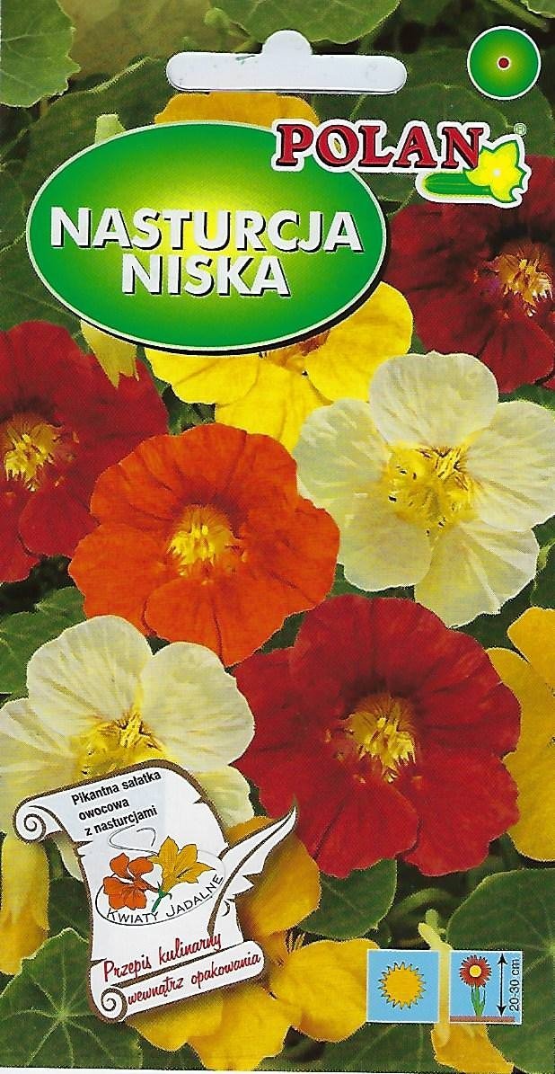 Nasturcja niska mieszana 5 g POLAN