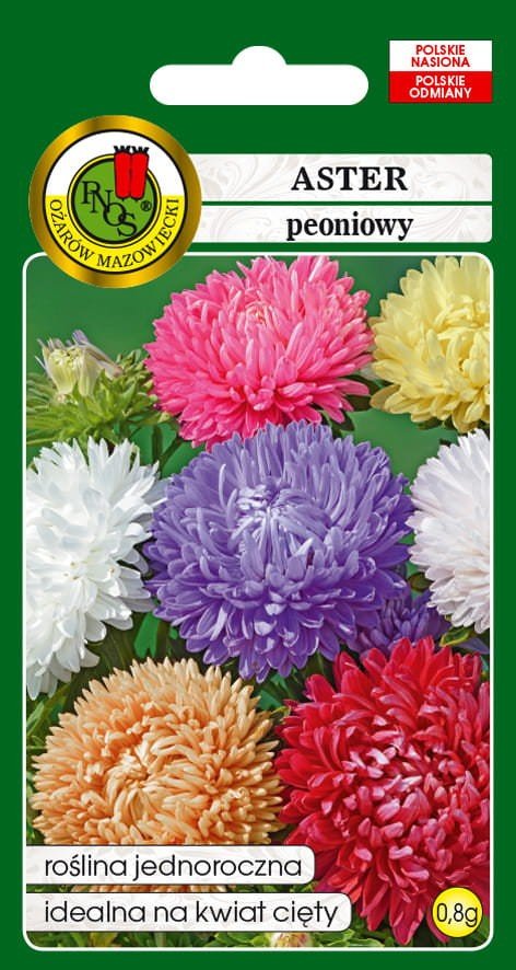 Aster peoniowy mieszany 0,8 g PNOS