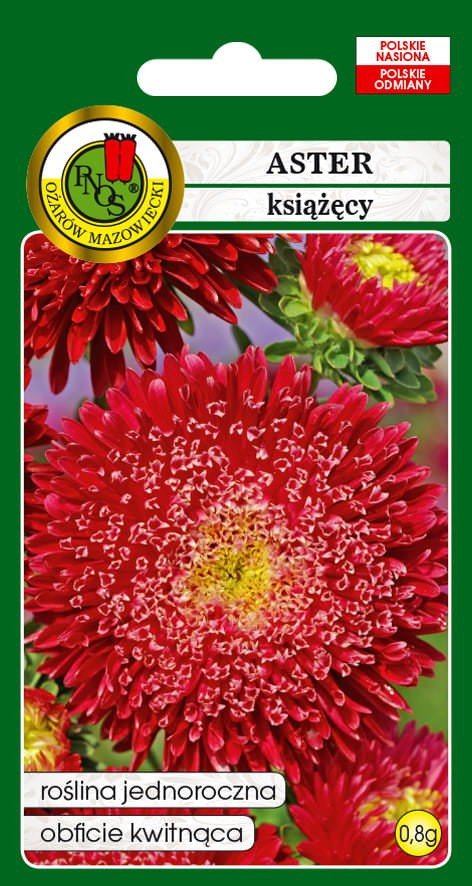 Aster książęcy czerwony 0,8 g PNOS