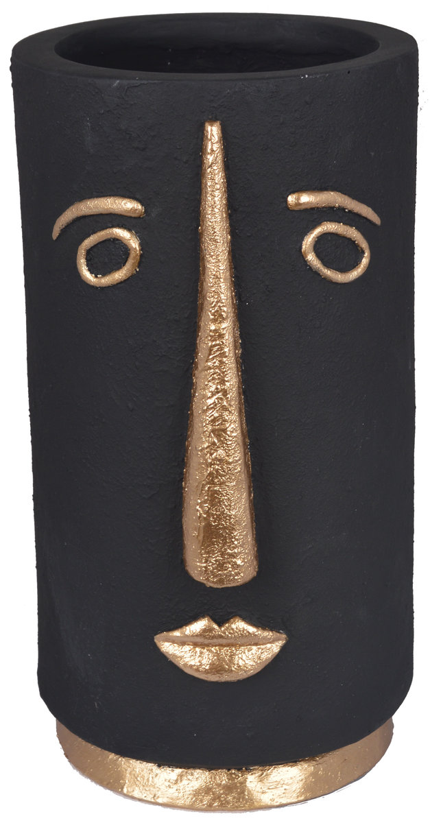 jyh20110a doniczka ceramiczna twarz 20x19x35,5 cm