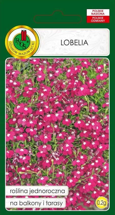 Lobelia Rosamunda Różowa 0,2 g PNOS