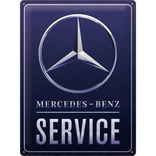 Tablica szyld MERCEDES-BENZ SERVICE blacha 30x40