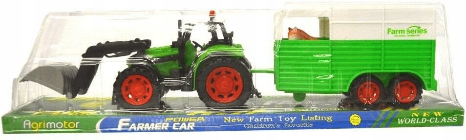 Traktor z przyczepą do przewozu koni Schemat 2506