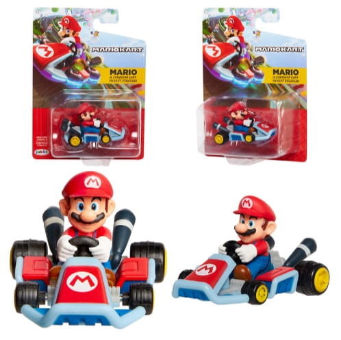 Super Mario Figurka I Pojazd Mario Jakks