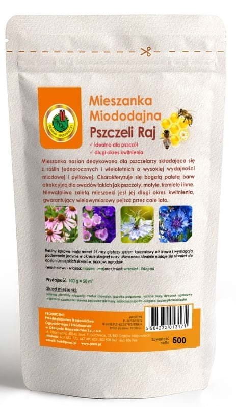 Łąka kwiatowa Pszczeli Raj 500 g PNOS