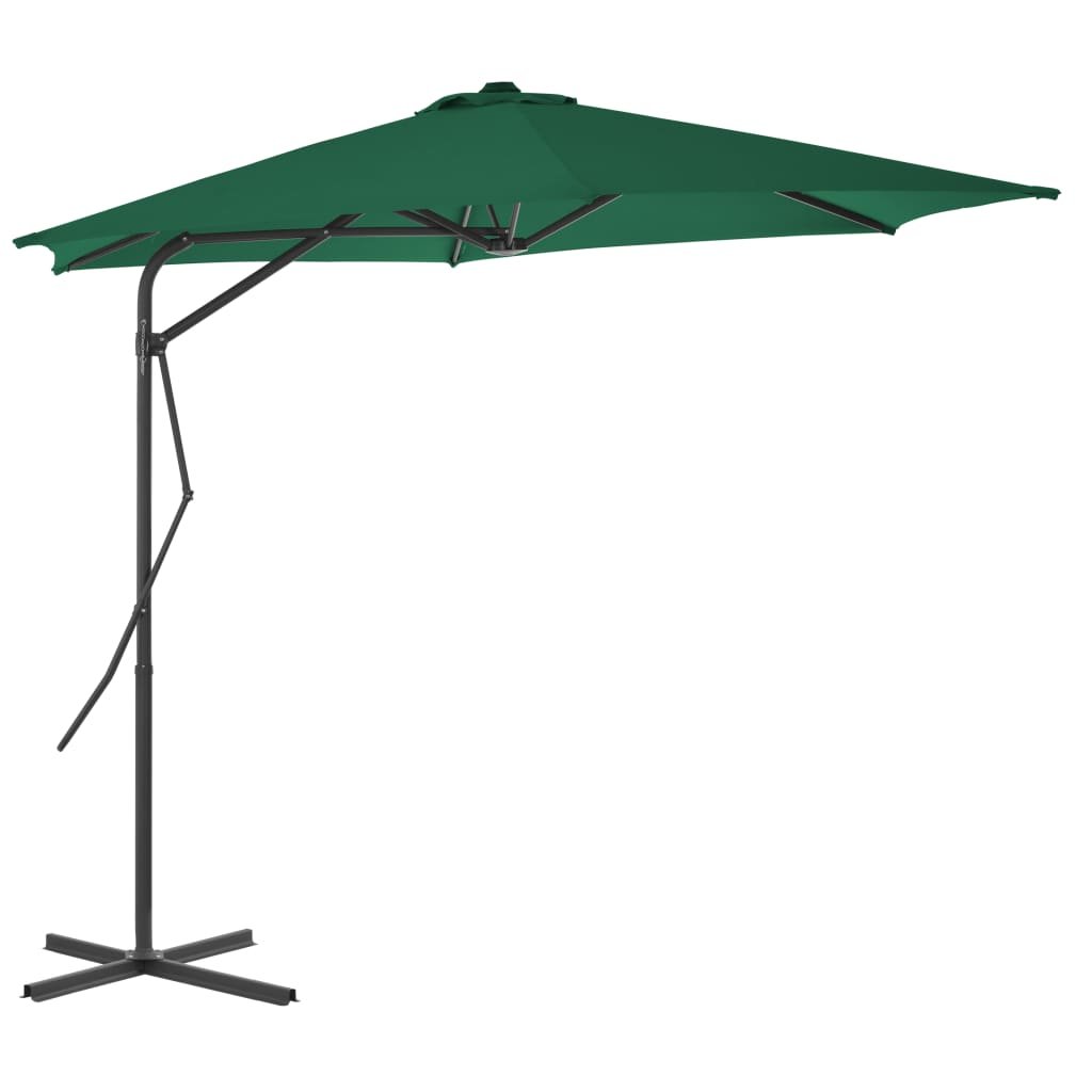 Elegancki parasol ochronny z podstawą - 300x230 cm / AAALOE
