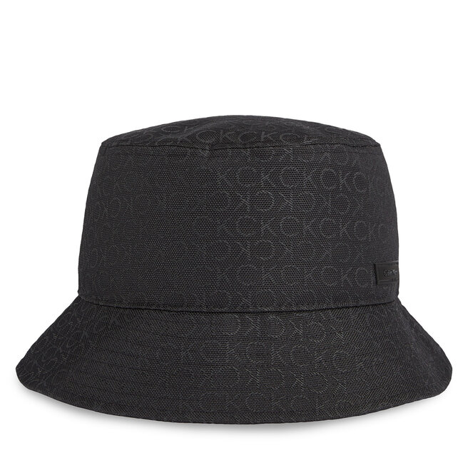 Kapelusz Calvin Klein Jacquard Monogram K50K511559 Jacquard Mono Black 0GK