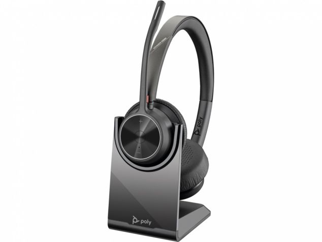 POLY Voyager 4320 UC ST USB-A BT700 USB-A Z podstawką do ładowania 77Y99AA