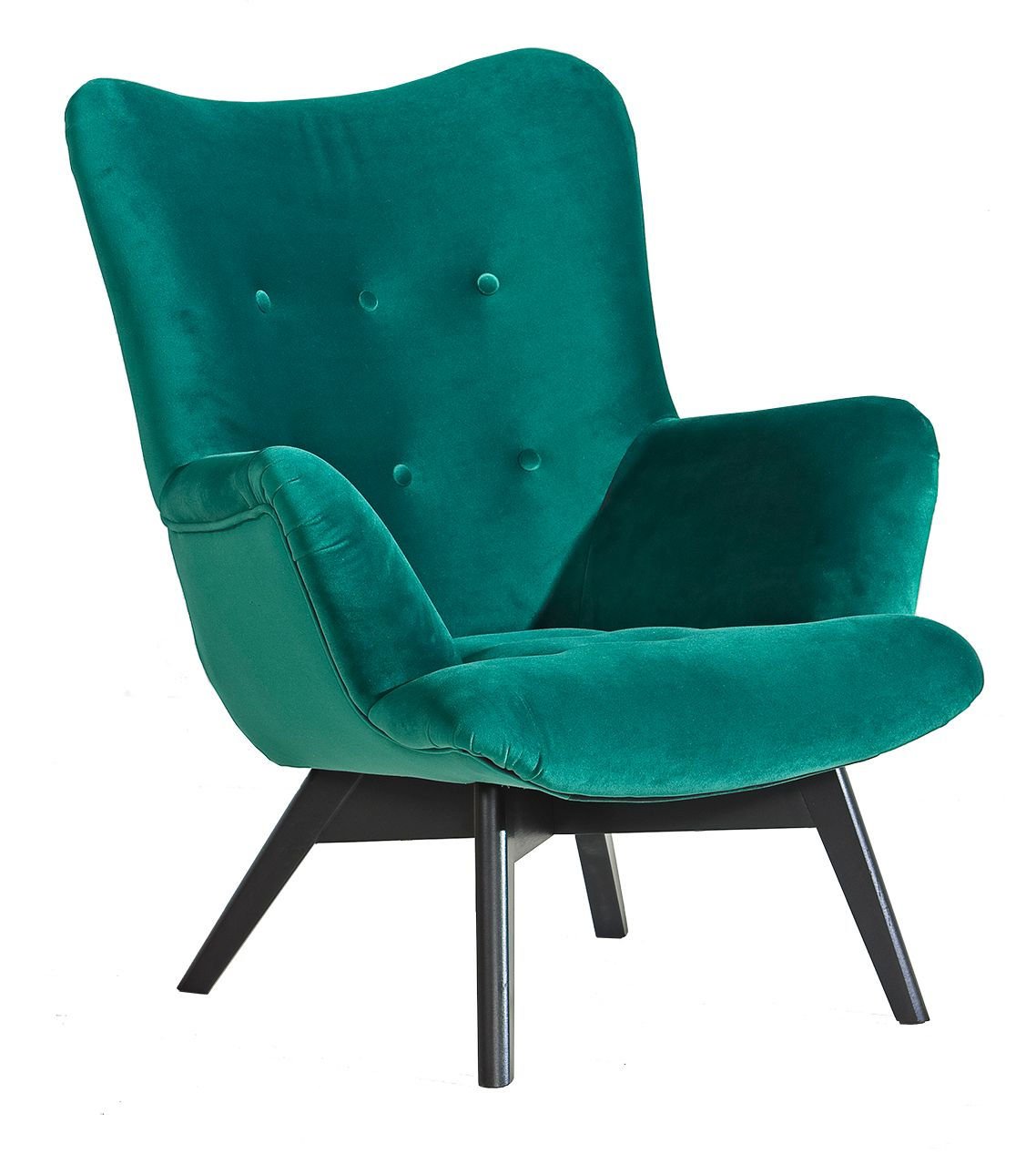 Fotel Safin Venus Velvet 2941 Zielony