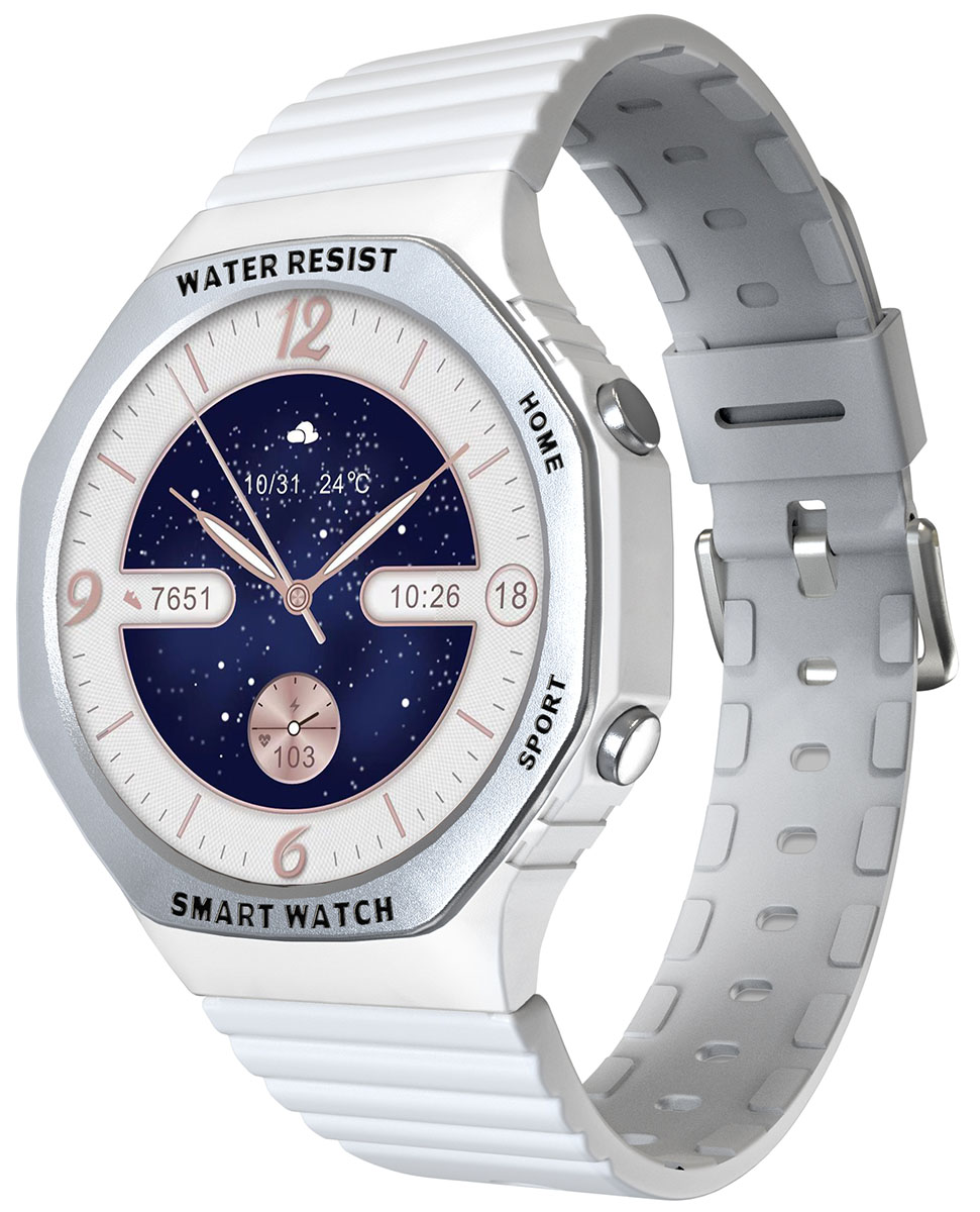 Фото - Смарт годинник HAGEN Zegarek  HC77.12.532 Smartwatch HC77 Biały - Natychmiastowa WYSYŁKA 0 