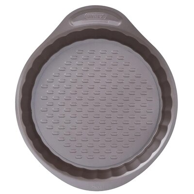 Pyrex 8013122.0 aszkenazyjscy etria tarty forma do wypieków wykonana ze stali, odchylany pojemnik na dno, średnica 25 cm, czekolada brązowy 8013122.0
