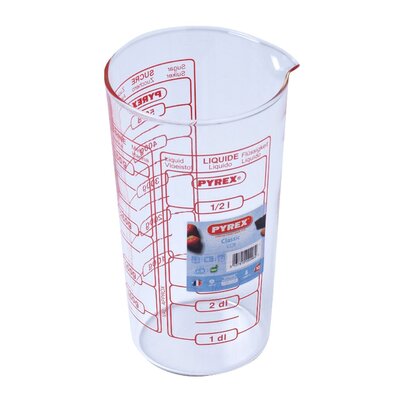 Pyrex Kubki i miska do mieszania wysoki kształt pomiarowy 0,5 L 888B000/5046