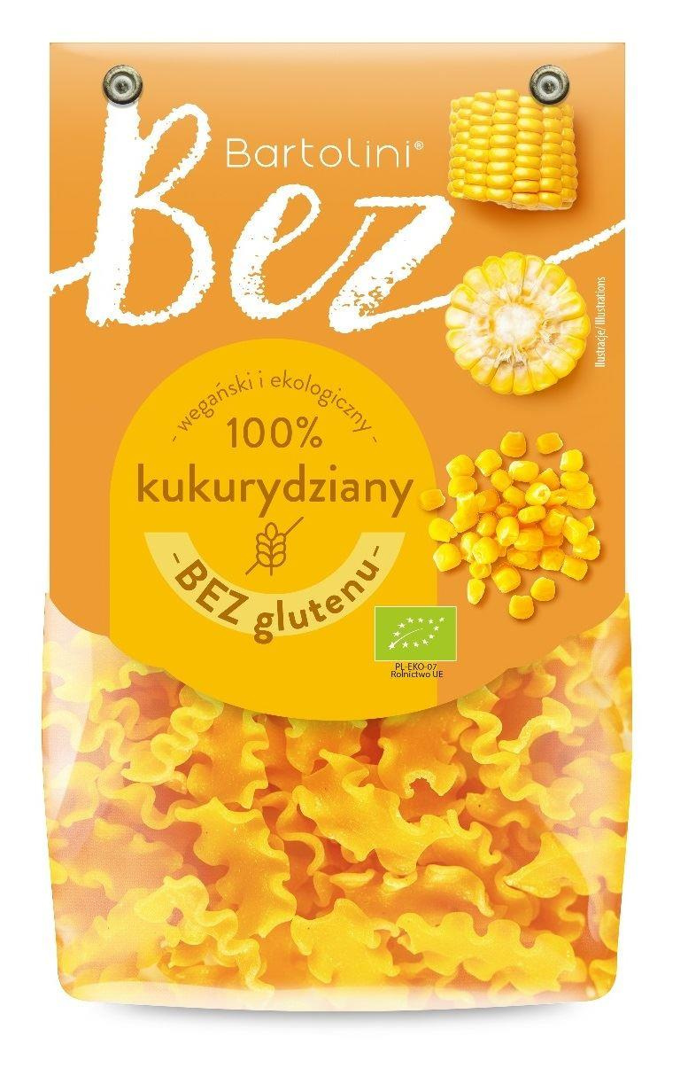 Bartolini Makaron (kukurydziany) fala bezglutenowy 250 g Bio