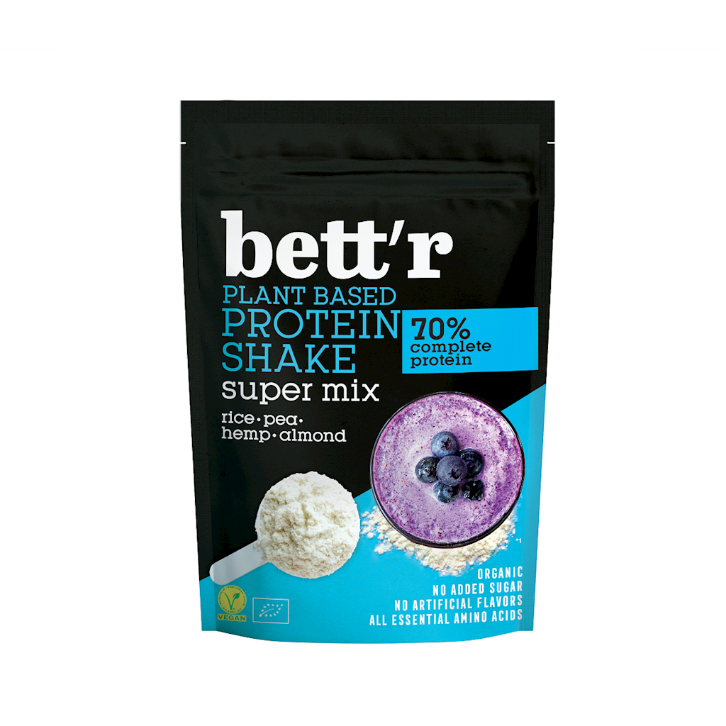 Bettr Shake proteinowy bez dodatku cukru 500 g Bio