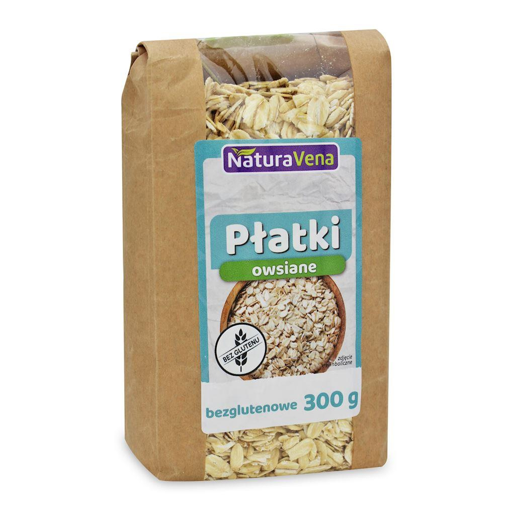 NaturaVena Płatki owsiane bezglutenowe 300 g