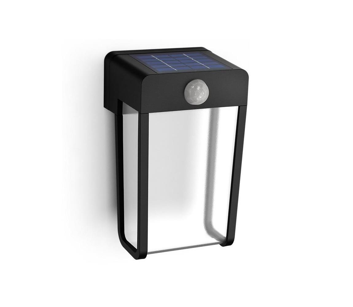 Philips - LED Kinkiet solarny z czujnikiem SHROUD LED/2,3W/3,7V IP44