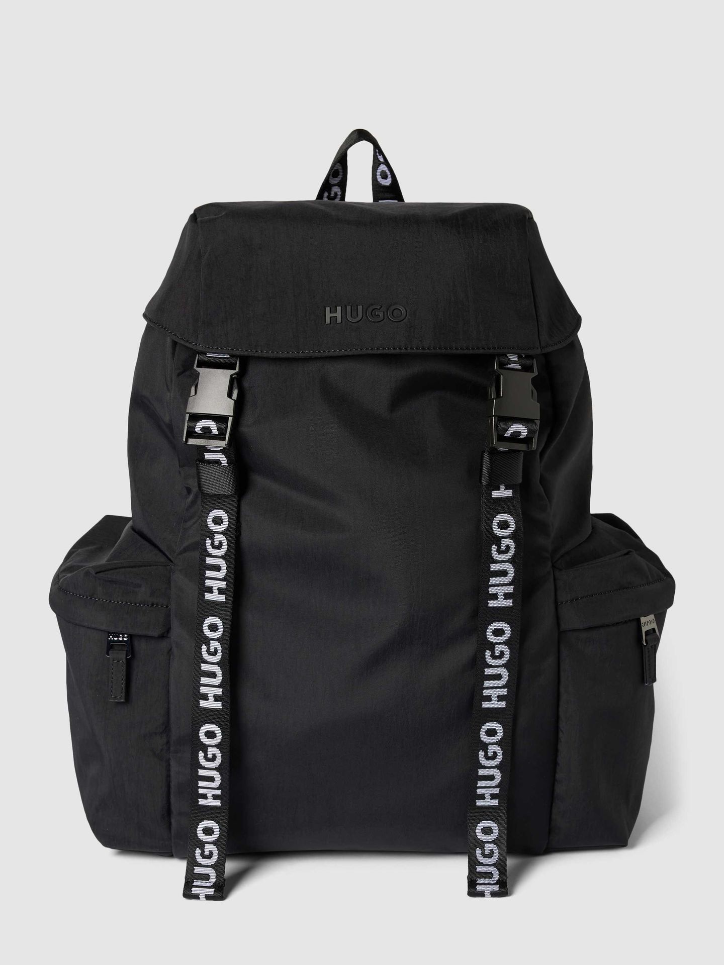 Zdjęcia - Plecak Hugo Boss  z detalami z logo model ‘Luka’ 